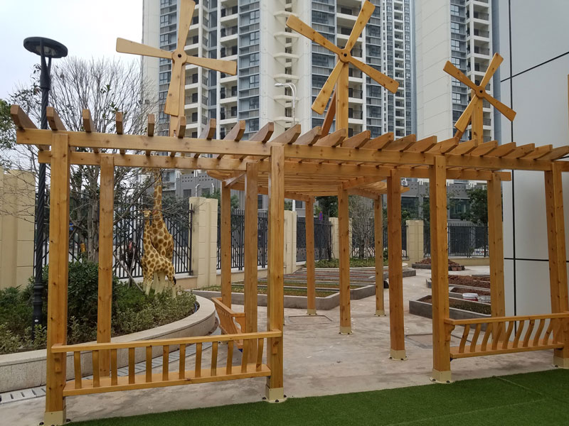 江西美佛兒幼兒園室外效果