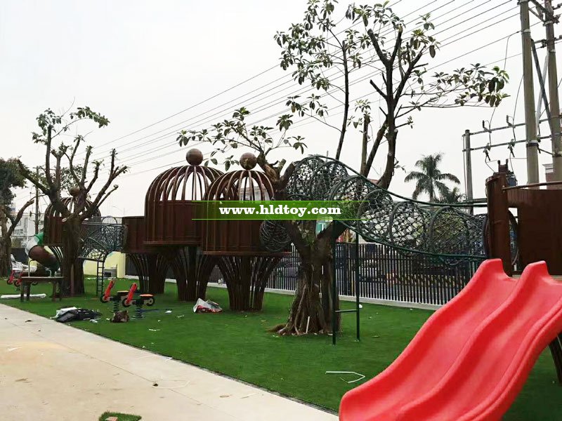 樂貝兒幼兒園戶外非標滑梯2