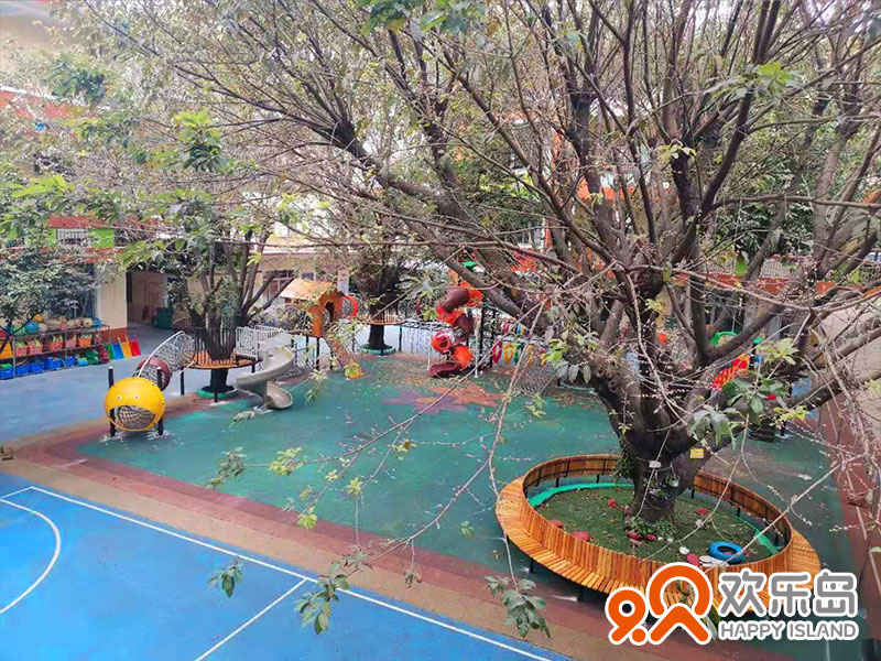 幼兒園滑梯安裝圖